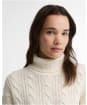 Women's Barbour Agatha Knitted Jumper - Ecru