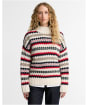 Women's Barbour Aspen Knitted Jumper - Cloud Multi