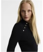 Women's Barbour International Molina Knitted Jumper - Black