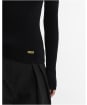 Women's Barbour International Molina Knitted Jumper - Black