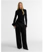 Women's Barbour International Molina Knitted Jumper - Black