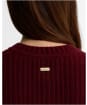 Women's Barbour Adalyn Knitted Cardigan - Cranberry Red