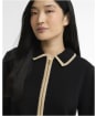 Women's Barbour Amryn Knitted Zip Through Cardigan - Black