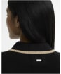 Women's Barbour Amryn Knitted Zip Through Cardigan - Black