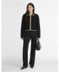 Women's Barbour Amryn Knitted Zip Through Cardigan - Black