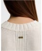 Women's Barbour Gaia Knitted Jumper - Cloud