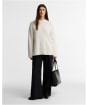 Women's Barbour Gaia Knitted Jumper - Cloud
