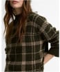 Women's Barbour Delilah Knitted Jumper - Olive Multi Patchwork
