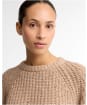 Women's Barbour Alderney Fleck Knitted Jumper - Warm Trench