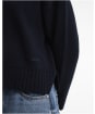 Women's Barbour Harling Cotton Knitted Jumper - Navy