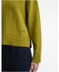 Women's Barbour Harling Cotton Knitted Jumper - Pear