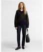 Women's Barbour Shae Knitted Jumper - Shadow Classic Tartan