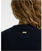 Women's Barbour Woodhouse Cashmere Blend Knitted Cardigan - Navy