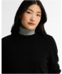 Women's Barbour Penwood Cashmere Knitted Jumper - Black