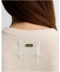 Women's Barbour Penwood Cashmere Knitted Jumper - Ecru