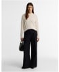 Women's Barbour Penwood Cashmere Knitted Jumper - Ecru
