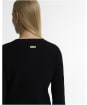 Women's Barbour International Colletta Knitted Cardigan - Black