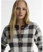 Women's Barbour International Halina Knitted Cardigan - TRUFFLE MULTI