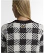 Women's Barbour International Halina Knitted Cardigan - TRUFFLE MULTI