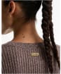 Women's Barbour International Varano Knitted Jumper - TRUFFLE MULTI