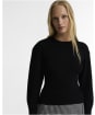 Women's Barbour International Cyrus Knitted Jumper - Black