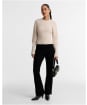 Women's Barbour International Cyrus Knitted Jumper - Nutmeg