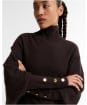 Women's Barbour International Lilah Knitted Jumper - Truffle