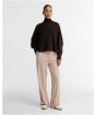 Women's Barbour International Lilah Knitted Jumper - Truffle