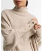 Women's Barbour International Lilah Knitted Jumper - Moonbeam