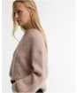 Women's Barbour International Gea Knitted Jumper - Nutmeg