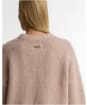 Women's Barbour International Gea Knitted Jumper - Nutmeg
