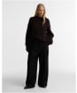 Women's Barbour International Gea Knitted Jumper - Truffle