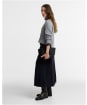 Women's Barbour Ambleside Cable Knitted Jumper - Grey Marl