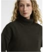 Women's Barbour Stanford Fleck Knitted Jumper - Olive