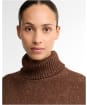 Women's Barbour Stanford Fleck Knitted Jumper - Rustic