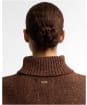 Women's Barbour Stanford Fleck Knitted Jumper - Rustic