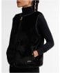 Women's Barbour International Oulton Faux Fur Liner - Black