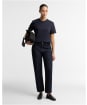 Women's Barbour Fawne Top - Dark Navy