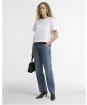 Women's Barbour Fawne Top - White