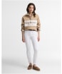 Women's Barbour Zaria Half Zip Sweatshirt - Warm Trench