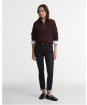 Women's Barbour Cynthia Half Zip Sweatshirt - Fig