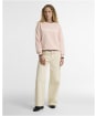 Women's Barbour Hartland Crew Sweatshirt - Pink Blush