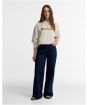 Women's Barbour Hartland Hoodie - CLOUD MARL/WARM
