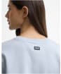 Women's Barbour International Niamh Sweatshirt - Pearl Blue