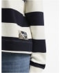 Women's Barbour Eva Sweatshirt - Cloud / Dark Navy