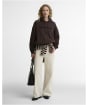 Women's Barbour Ravenshill Hoodie - Rustic