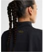 Women's Barbour International Kemora Half Zip Sweatshirt - Nutmeg