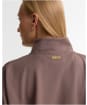 Women's Barbour International Kemora Half Zip Sweatshirt - Truffle