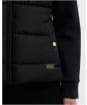 Women's Barbour International Conway Quilted Sweat - Black