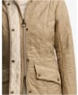 Women's Barbour Cavalry Polarquilt Jacket - LT TRENCH/PEARL